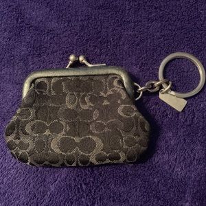 Small Coach coin purse
